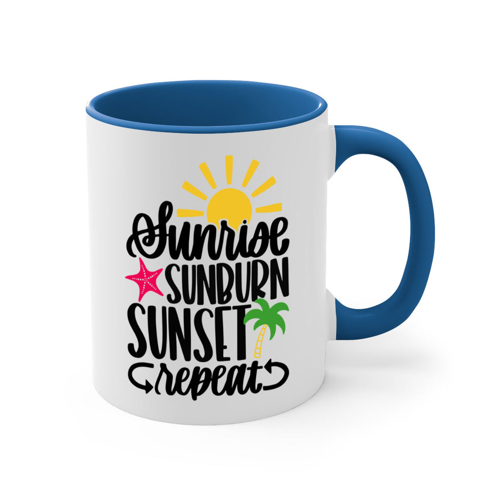 Sunrise Sunburn Sunset Repeat Style 16#- Summer-Mug / Coffee Cup