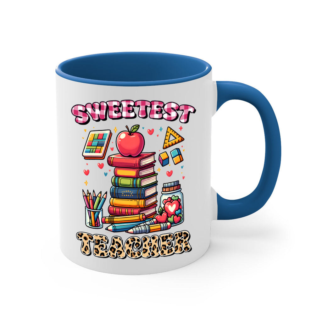 Sweetest Teacher Sublimation 15#- teacher-Mug / Coffee Cup