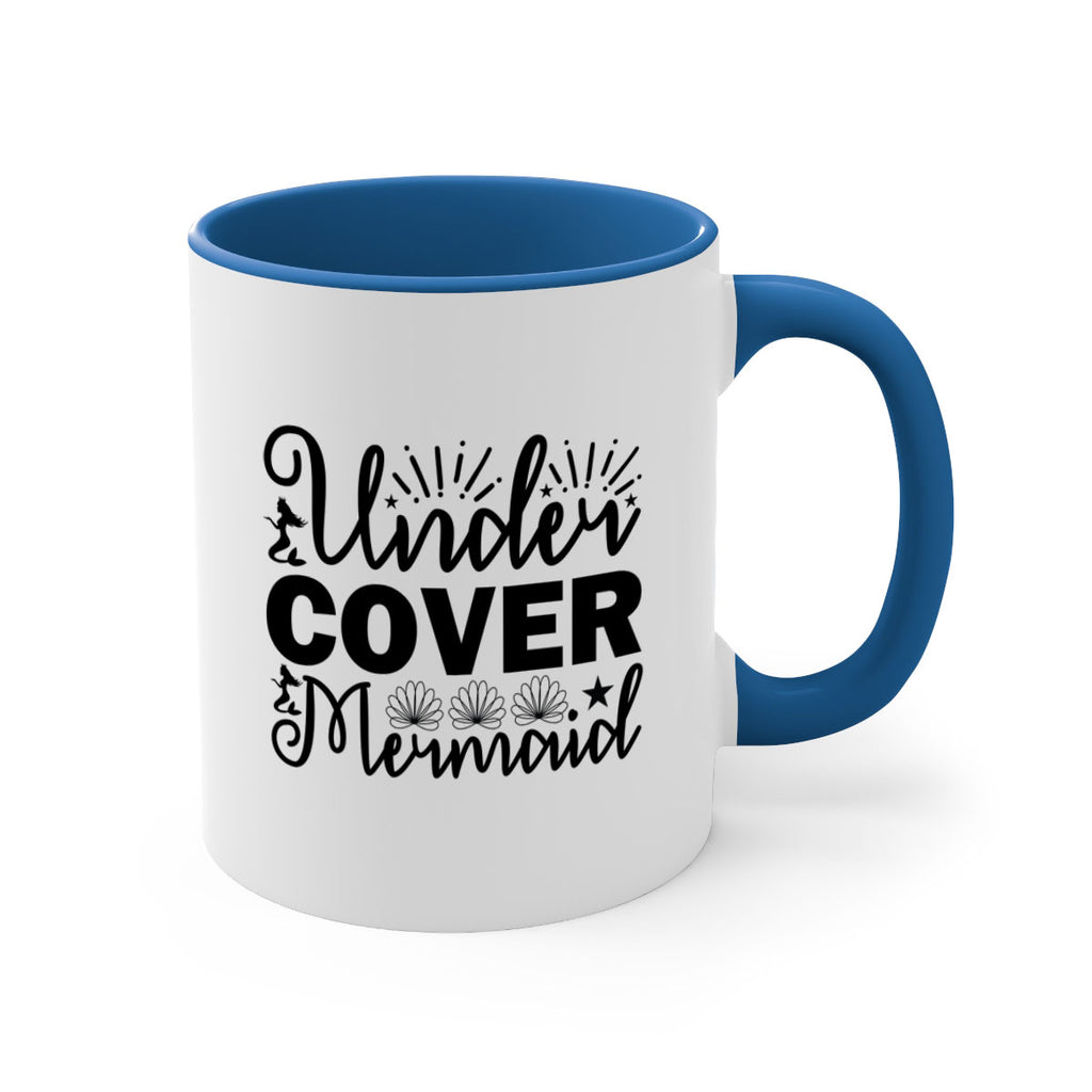 Under Cover Mermaid design 652#- mermaid-Mug / Coffee Cup