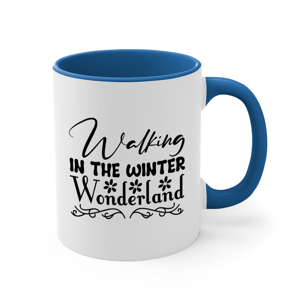 Walking in the winter wonderland 442#- winter-Mug / Coffee Cup