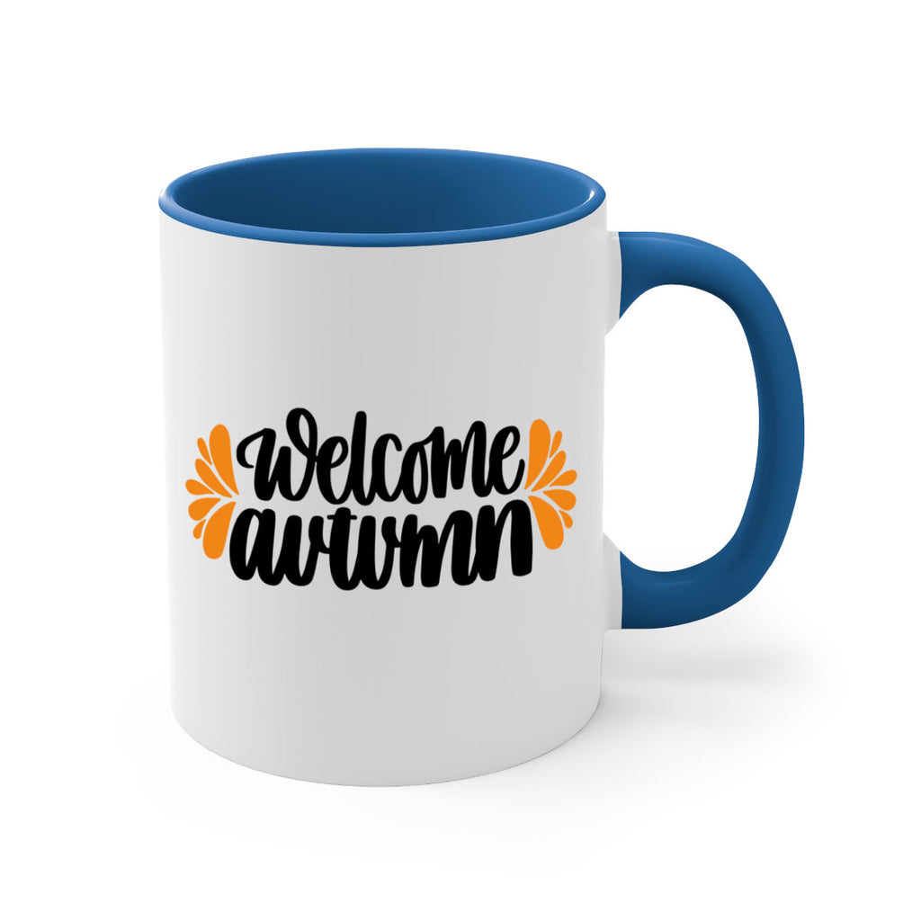 Welcome Autumn 513#- fall-Mug / Coffee Cup