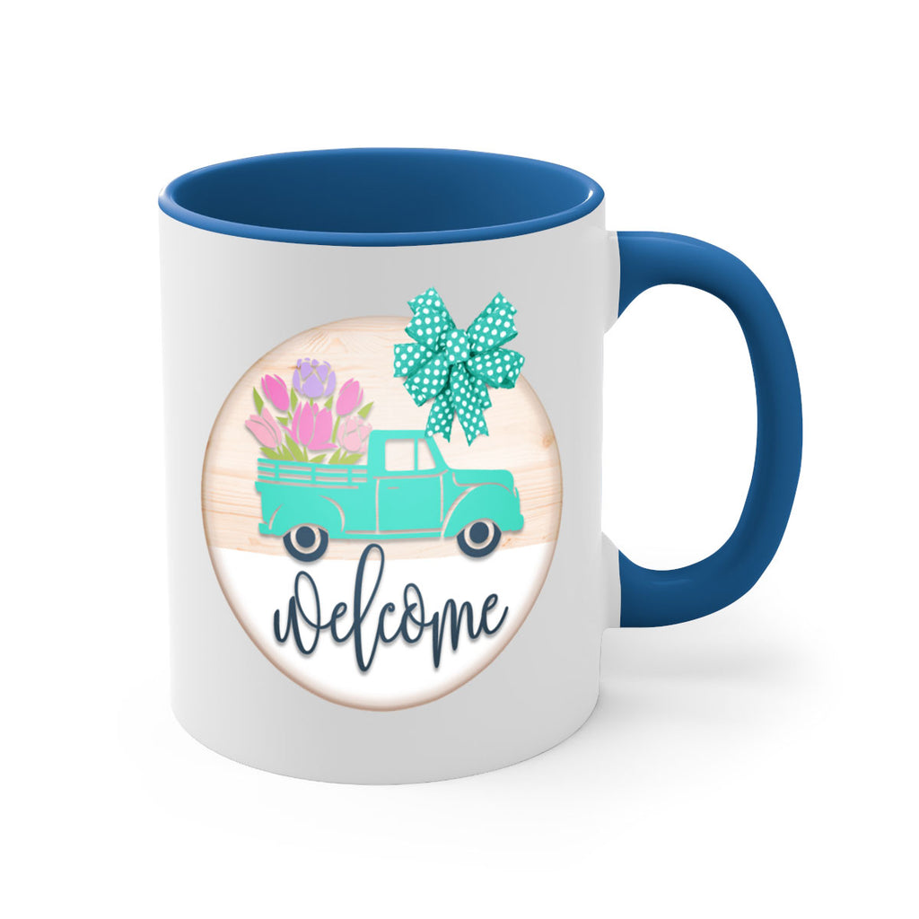 Welcome spring truck Mockup578#- spring-Mug / Coffee Cup