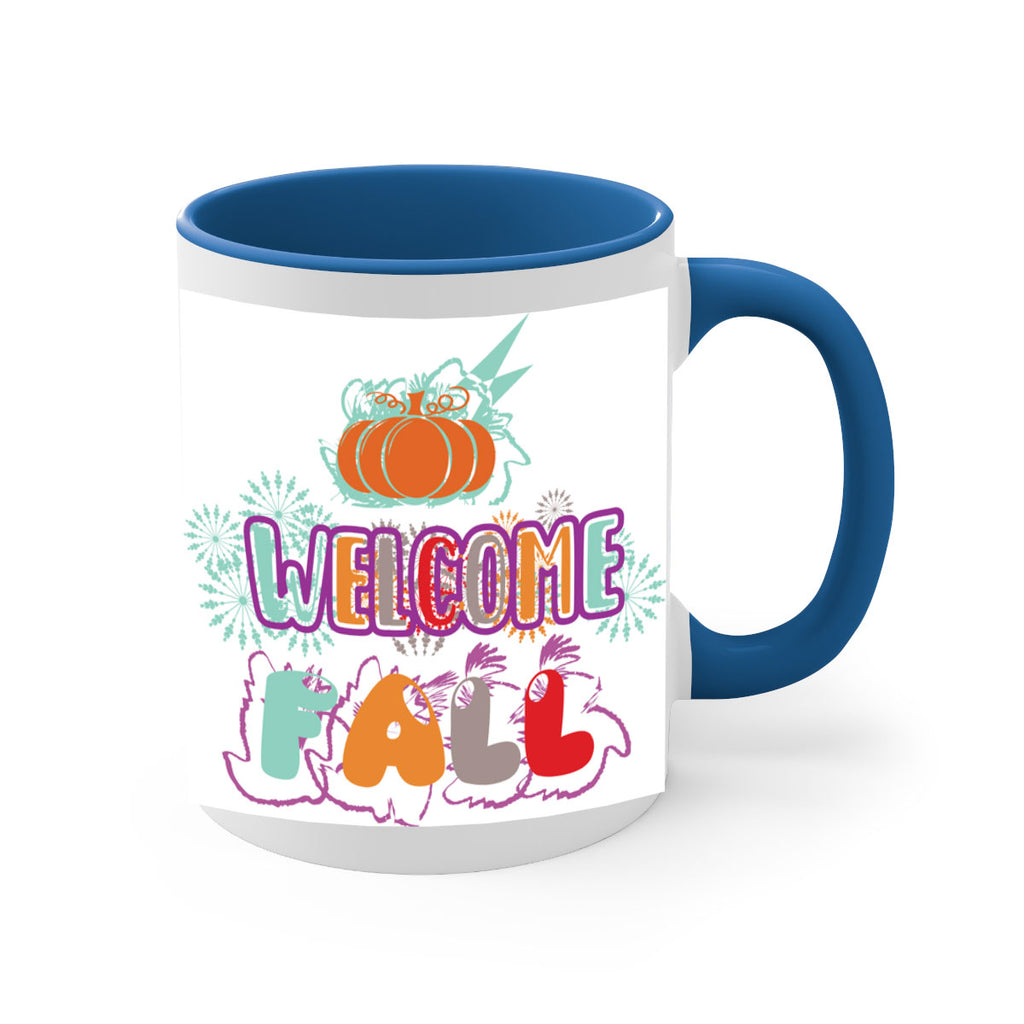 WelcomeFalldesign 638#- fall-Mug / Coffee Cup