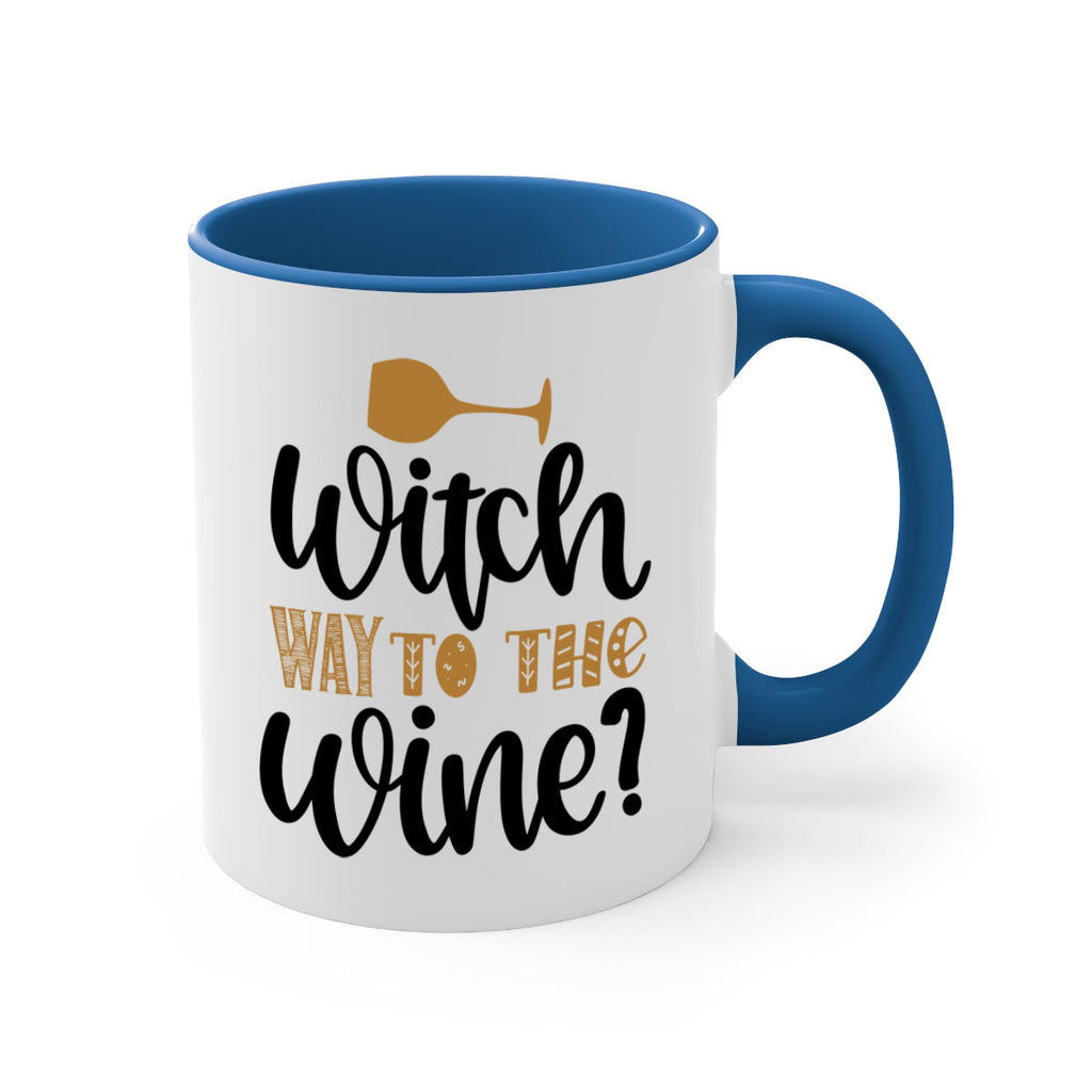 Witch Way to the Wine 651#- fall-Mug / Coffee Cup