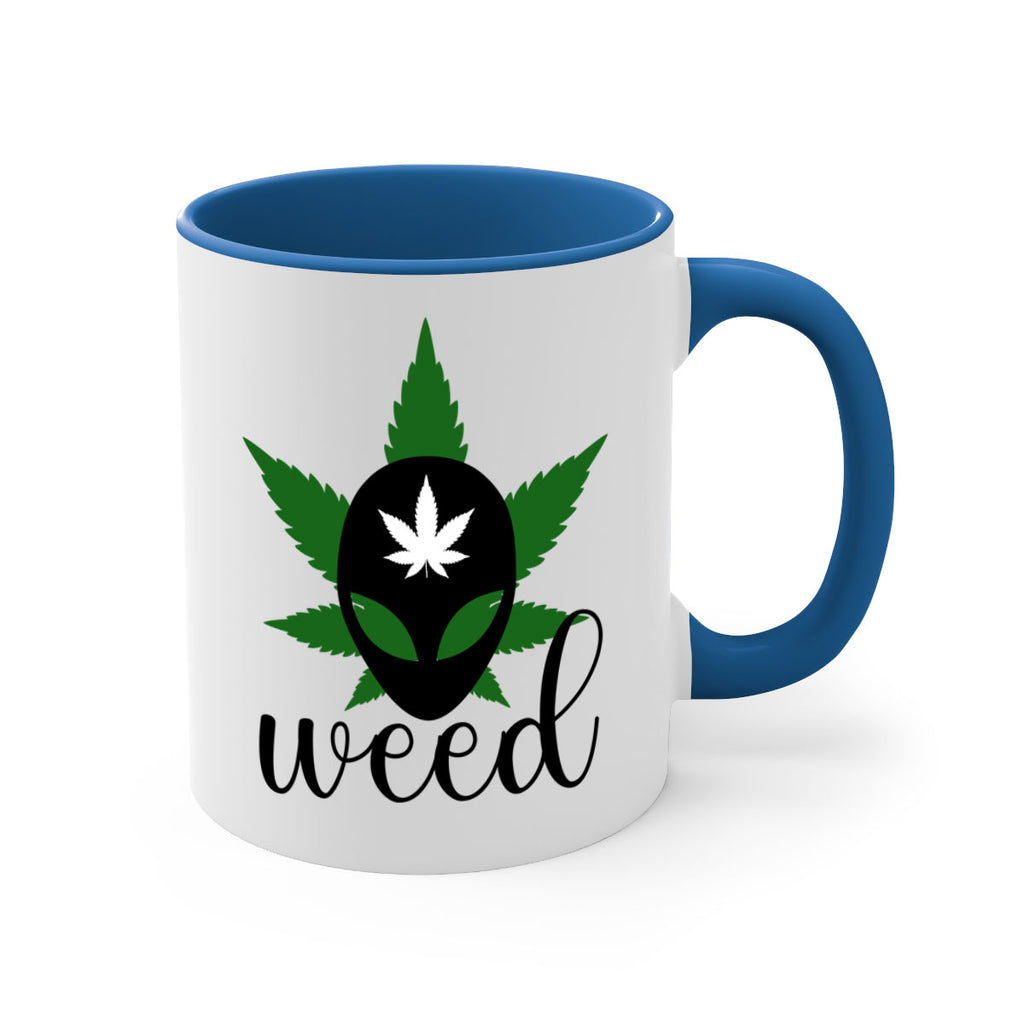 alien weed 12#- marijuana-Mug / Coffee Cup