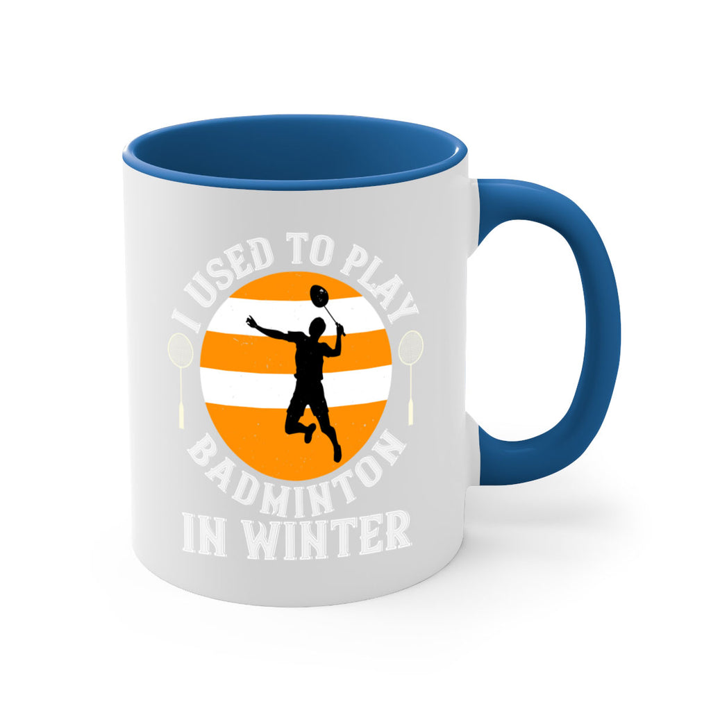 badmintonI used to playin winter 2333#- badminton-Mug / Coffee Cup