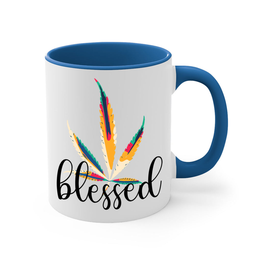 blessed colorful 19#- marijuana-Mug / Coffee Cup