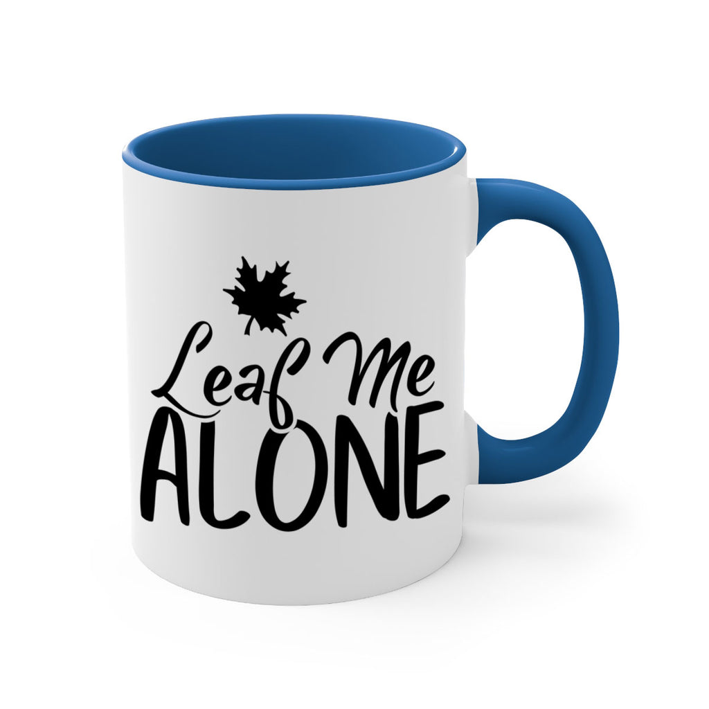 leaf me alone 386#- fall-Mug / Coffee Cup