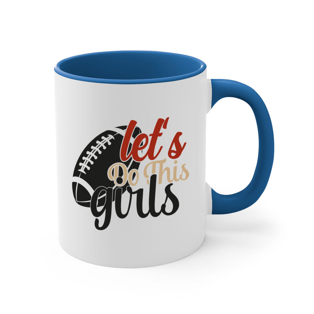 lets do this girls 2282#- softball-Mug / Coffee Cup