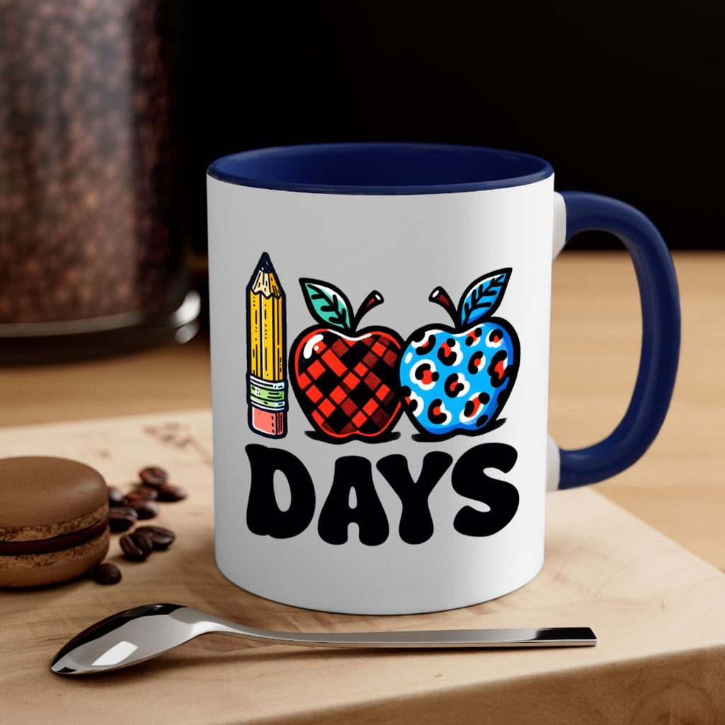 100th day of school Apple 38#- 100 days-Mug / Coffee Cup