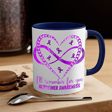 AlzheimerS Awareness Heart Infinity 14#- alzheimers-Mug / Coffee Cup