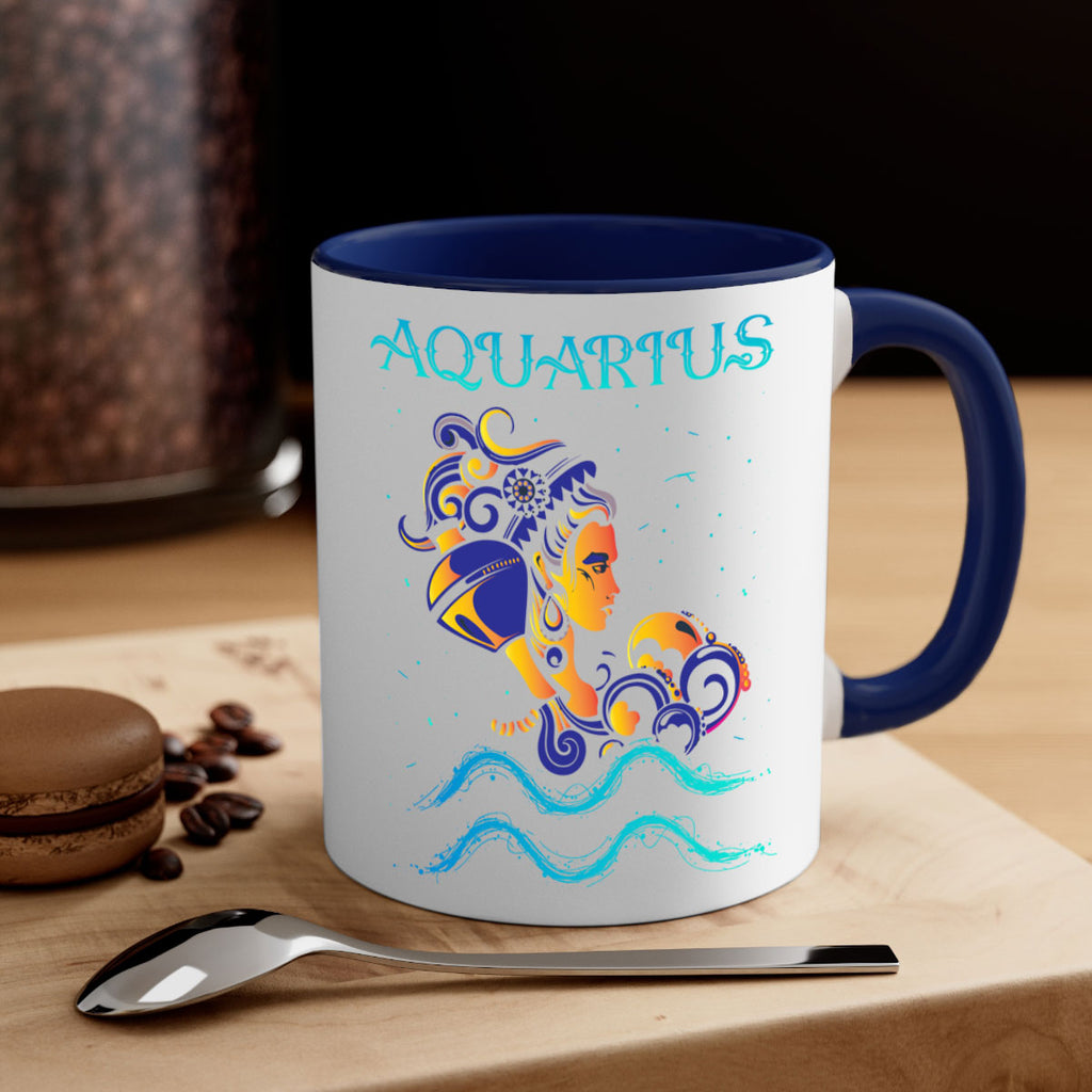 AquariusZodiac 76#- zodiac-Mug / Coffee Cup