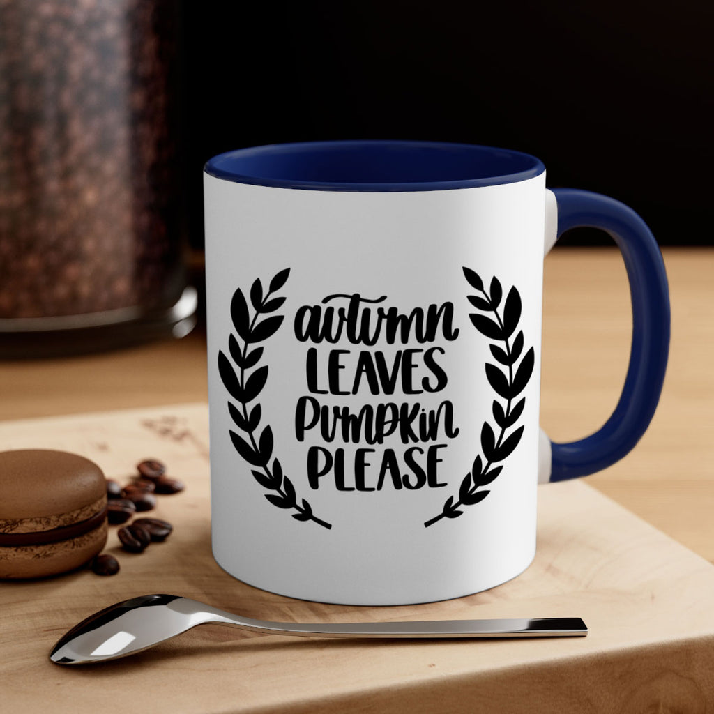 Autumn Leaves Pumpkin Please 476#- fall-Mug / Coffee Cup