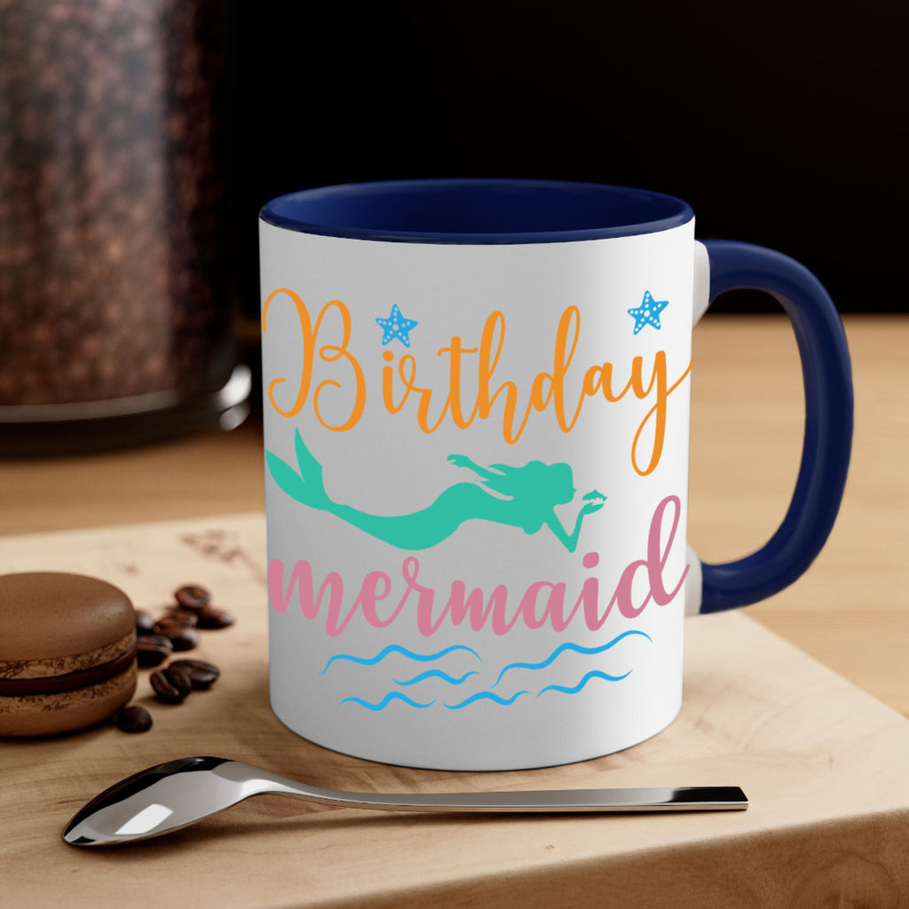 Birthday Mermaid Design 79#- mermaid-Mug / Coffee Cup