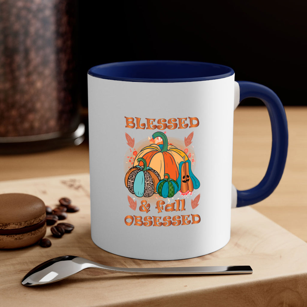 Blessed Fall Obsessed 49#- fall-Mug / Coffee Cup
