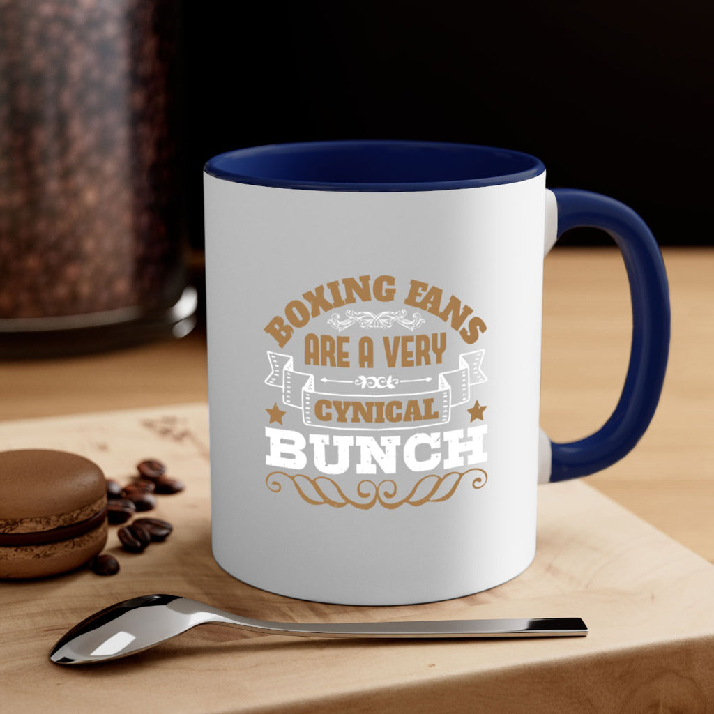 Boxing fans are a very cynical bunch 1723#- boxing-Mug / Coffee Cup