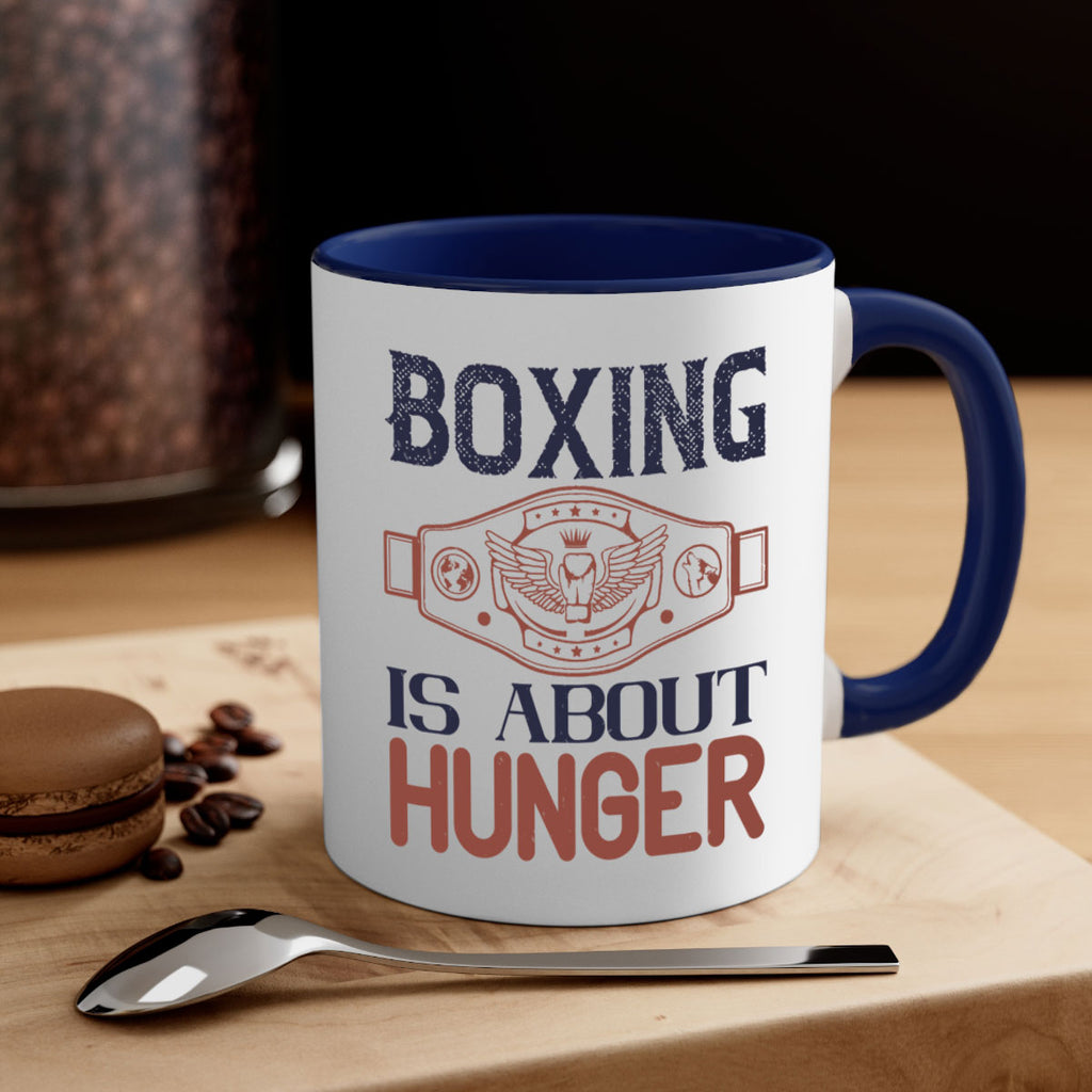 Boxing is about hunger 1669#- boxing-Mug / Coffee Cup