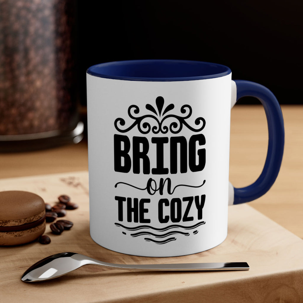Bring on the Cozy 27#- winter-Mug / Coffee Cup