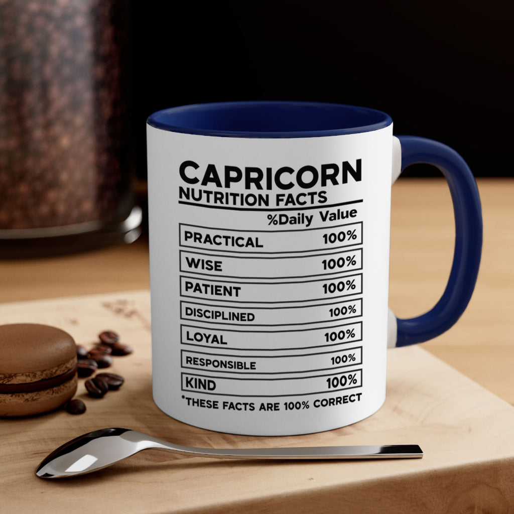 Capricorn Nutrition Facts 185#- zodiac-Mug / Coffee Cup