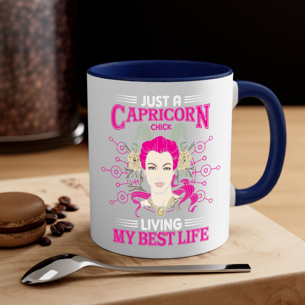 Capricorn chick 193#- zodiac-Mug / Coffee Cup