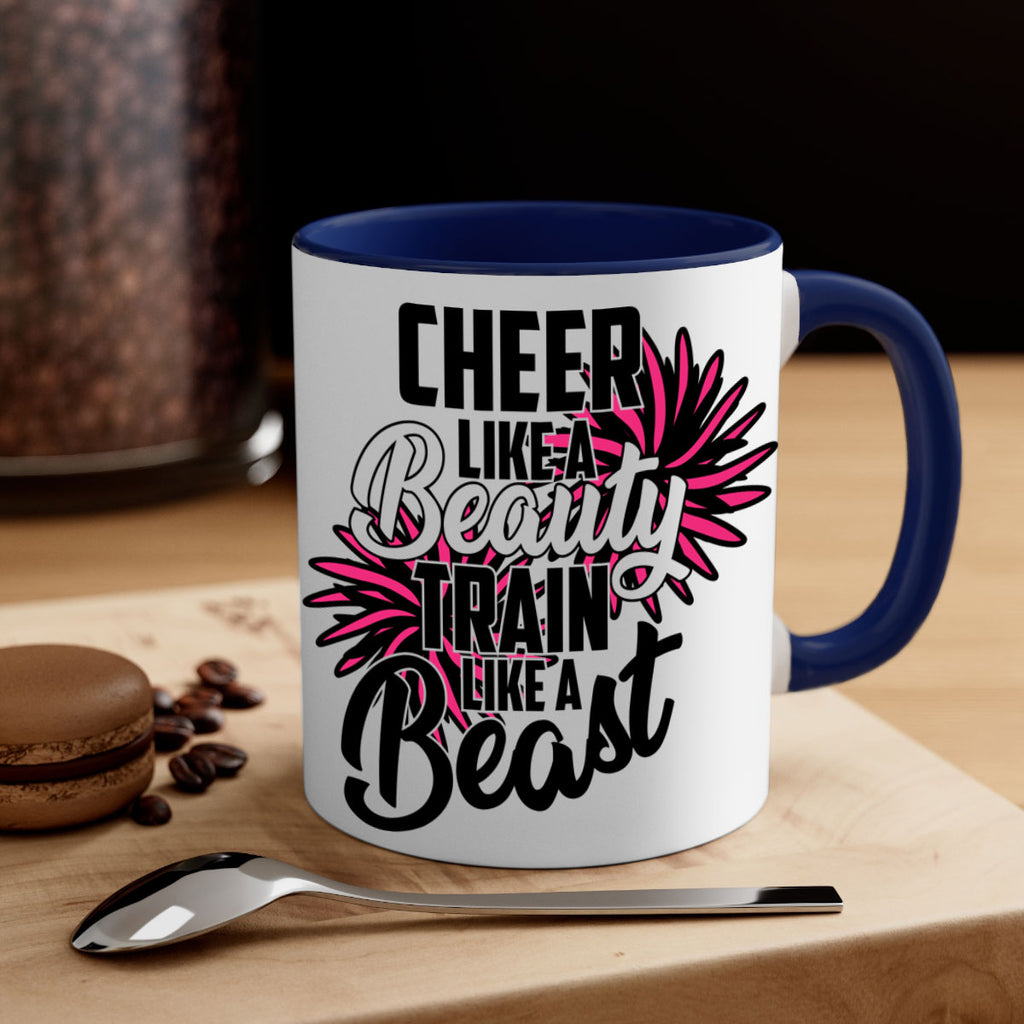 Cheer like a Beauty Train like a Beast 1388#- cheer-Mug / Coffee Cup