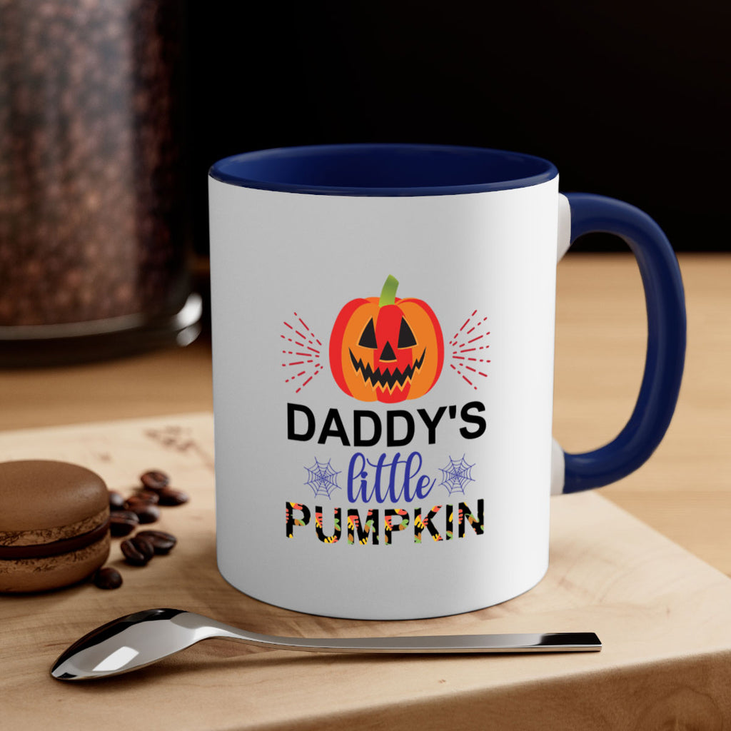 Daddyslittlepumpkin 68#- fall-Mug / Coffee Cup