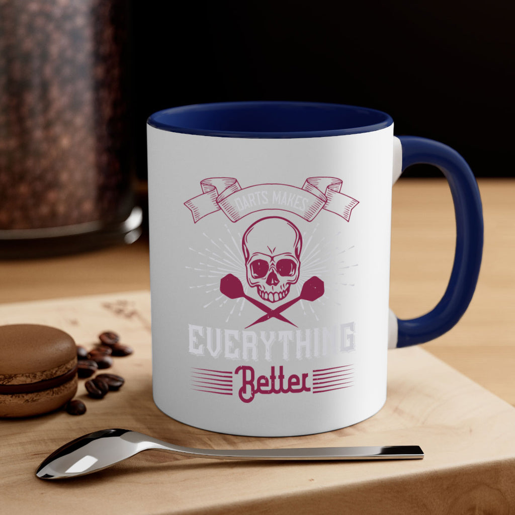 Darts Makes Everything Better 2331#- darts-Mug / Coffee Cup