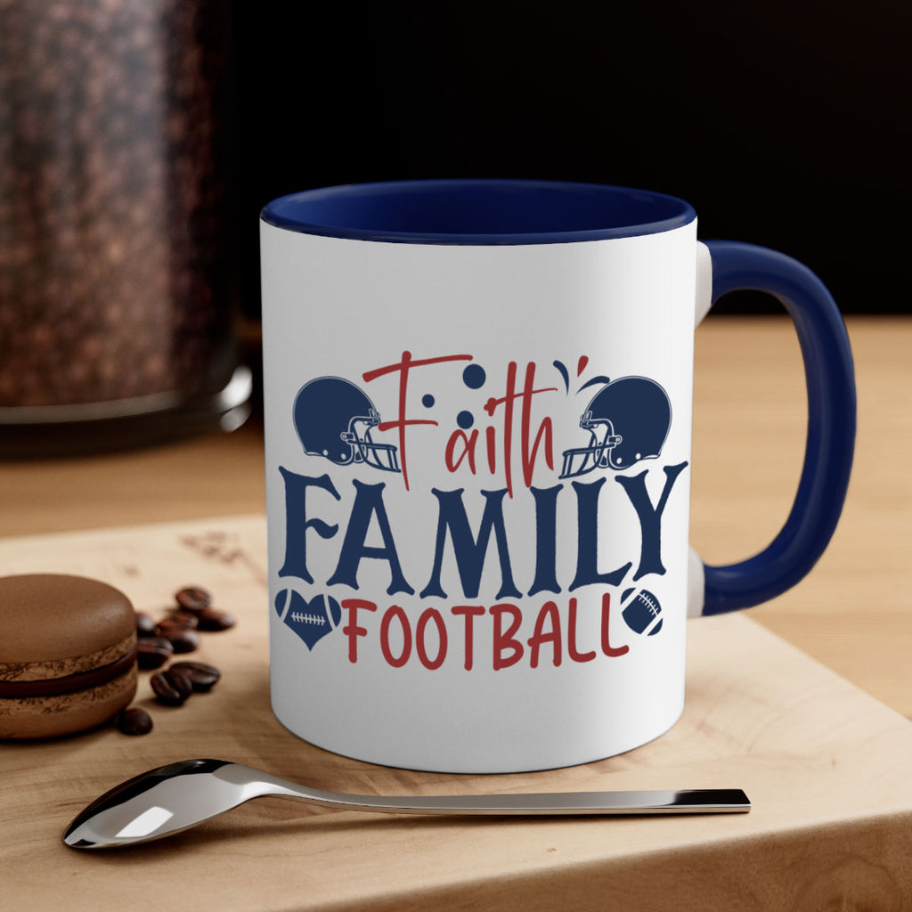 Faith family football 1546#- football-Mug / Coffee Cup