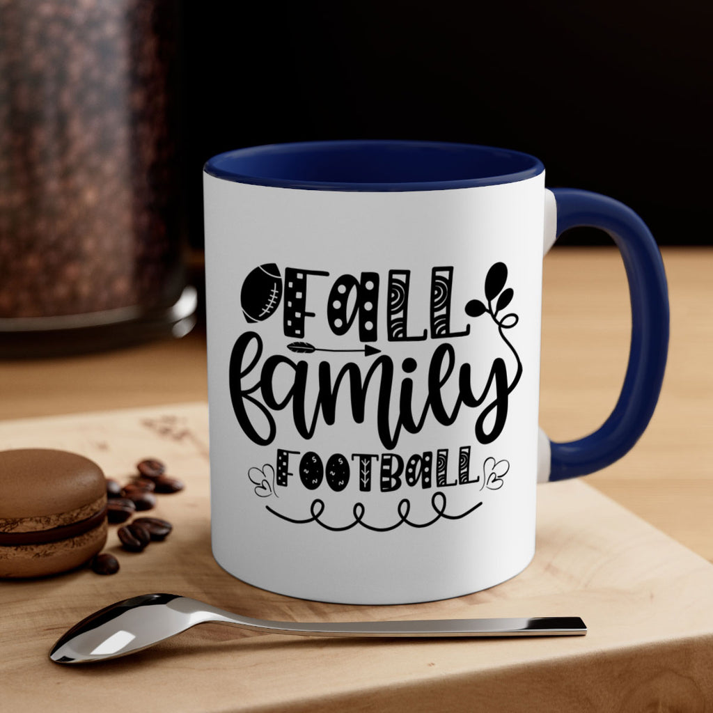 Fall Family Football 99#- fall-Mug / Coffee Cup