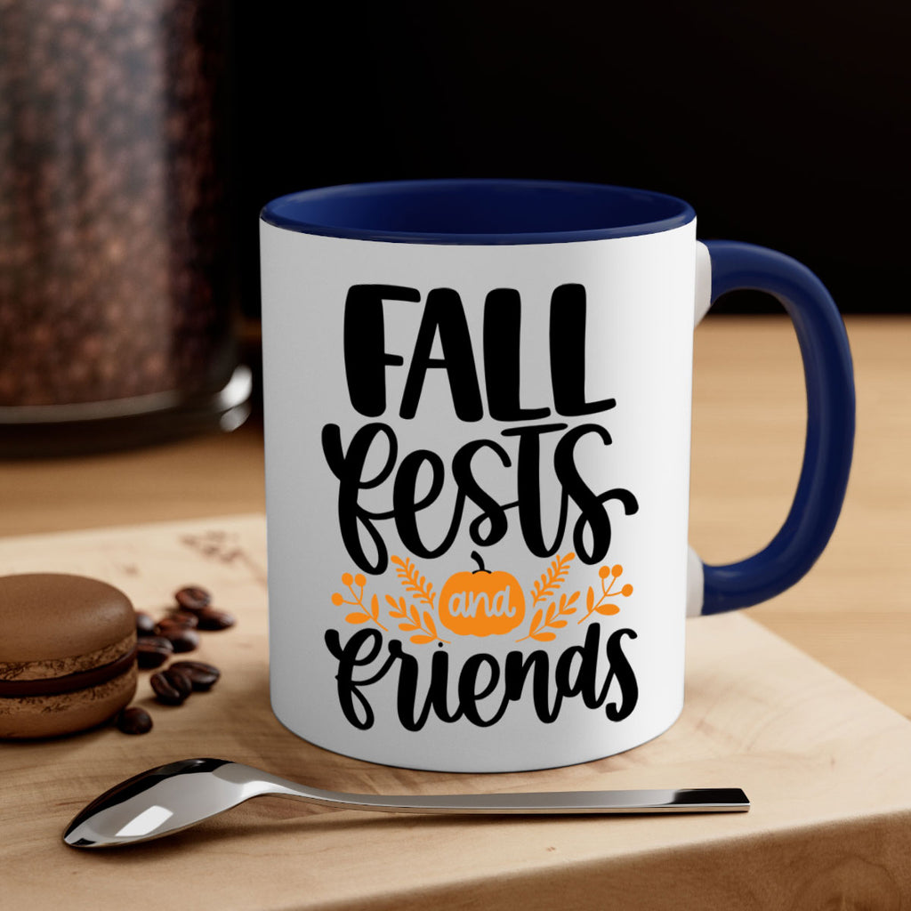Fall Fests And Friends 484#- fall-Mug / Coffee Cup
