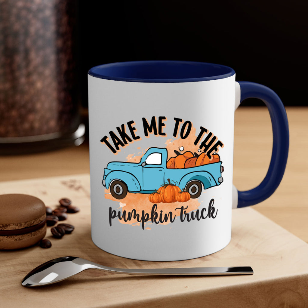 Fall Pumpkin Truck 128#- fall-Mug / Coffee Cup