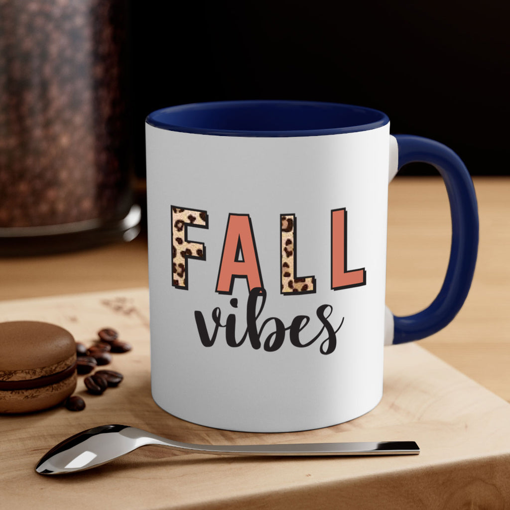 Fall Vibes 143#- fall-Mug / Coffee Cup