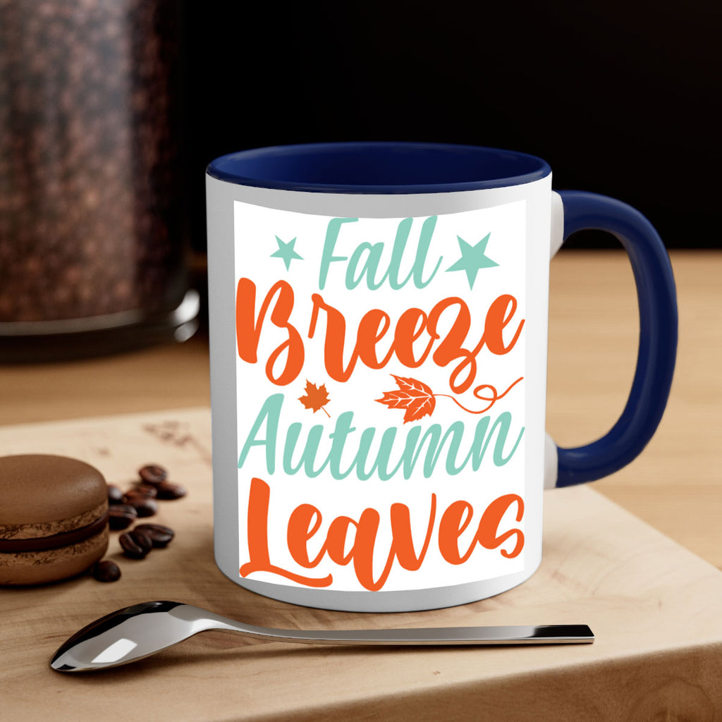 FallBreezeAutumnLeaves 147#- fall-Mug / Coffee Cup