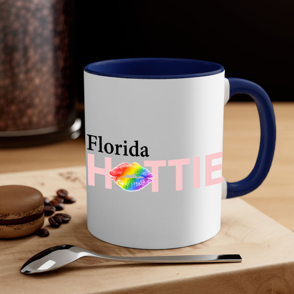 Florida Hottie with rainbow lips 9#- Hottie Collection-Mug / Coffee Cup