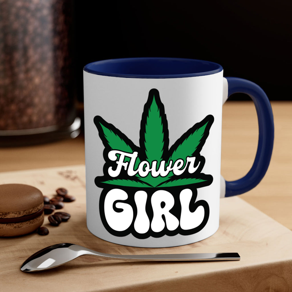 Flower girl 85#- marijuana-Mug / Coffee Cup