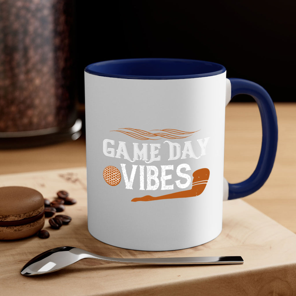 Game day vibes 1222#- football-Mug / Coffee Cup