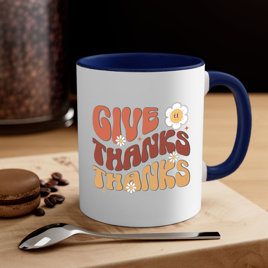 Give Thanks 196#- fall-Mug / Coffee Cup