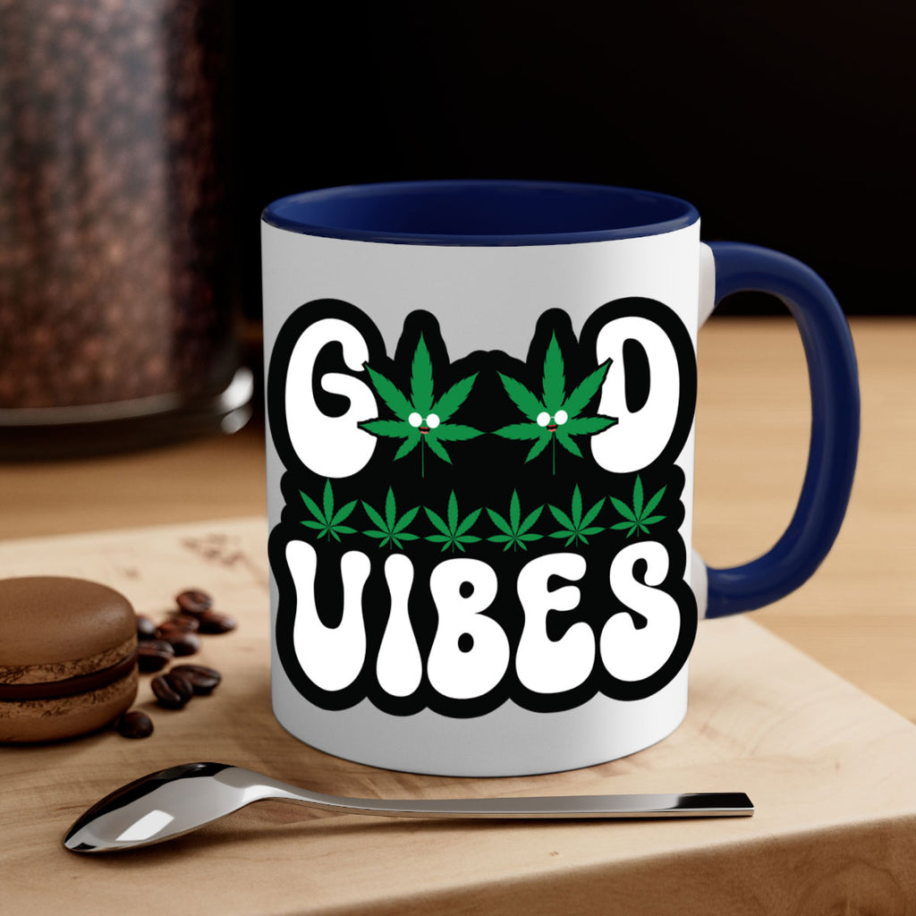 Good vibes 96#- marijuana-Mug / Coffee Cup