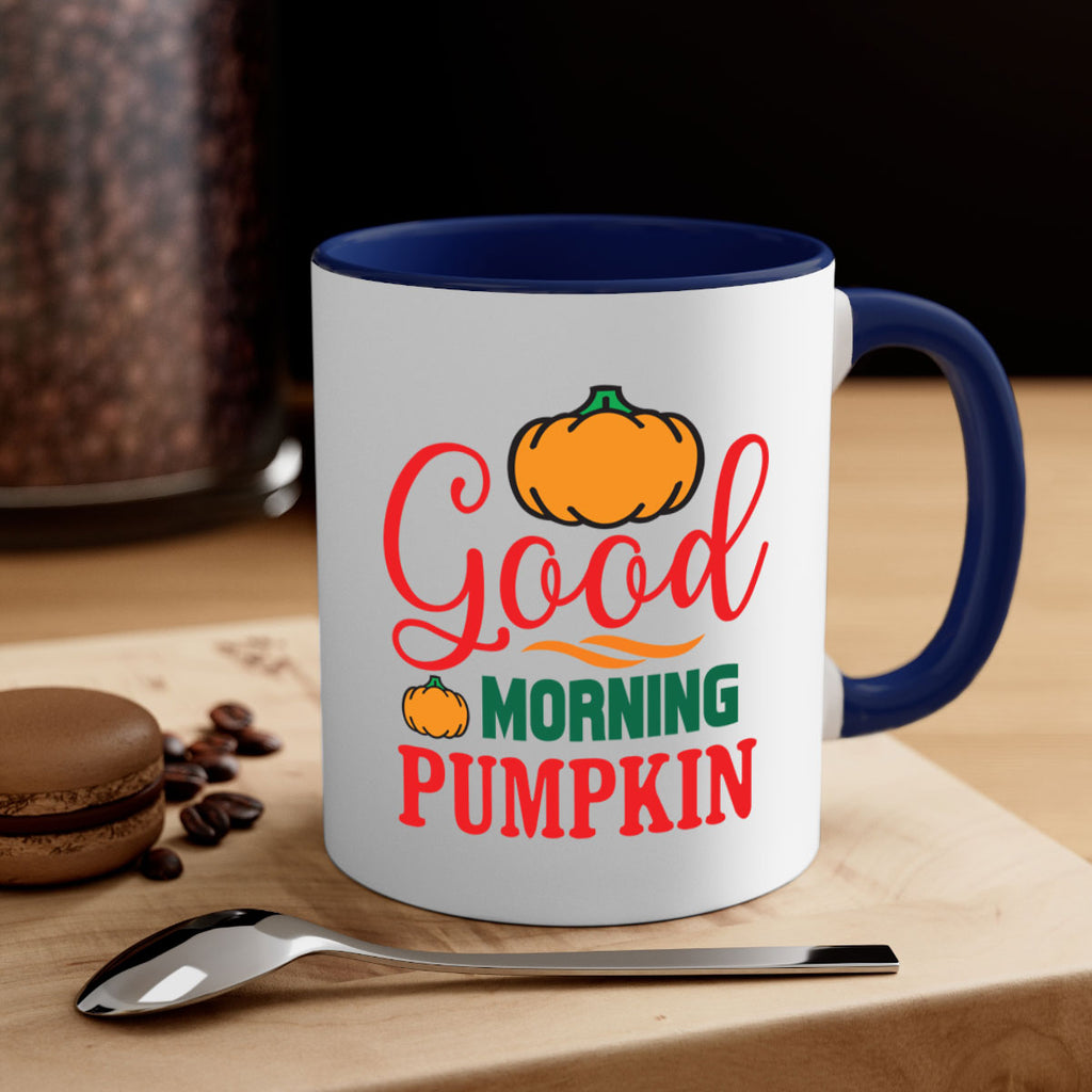 GoodMorningPumpkin 211#- fall-Mug / Coffee Cup