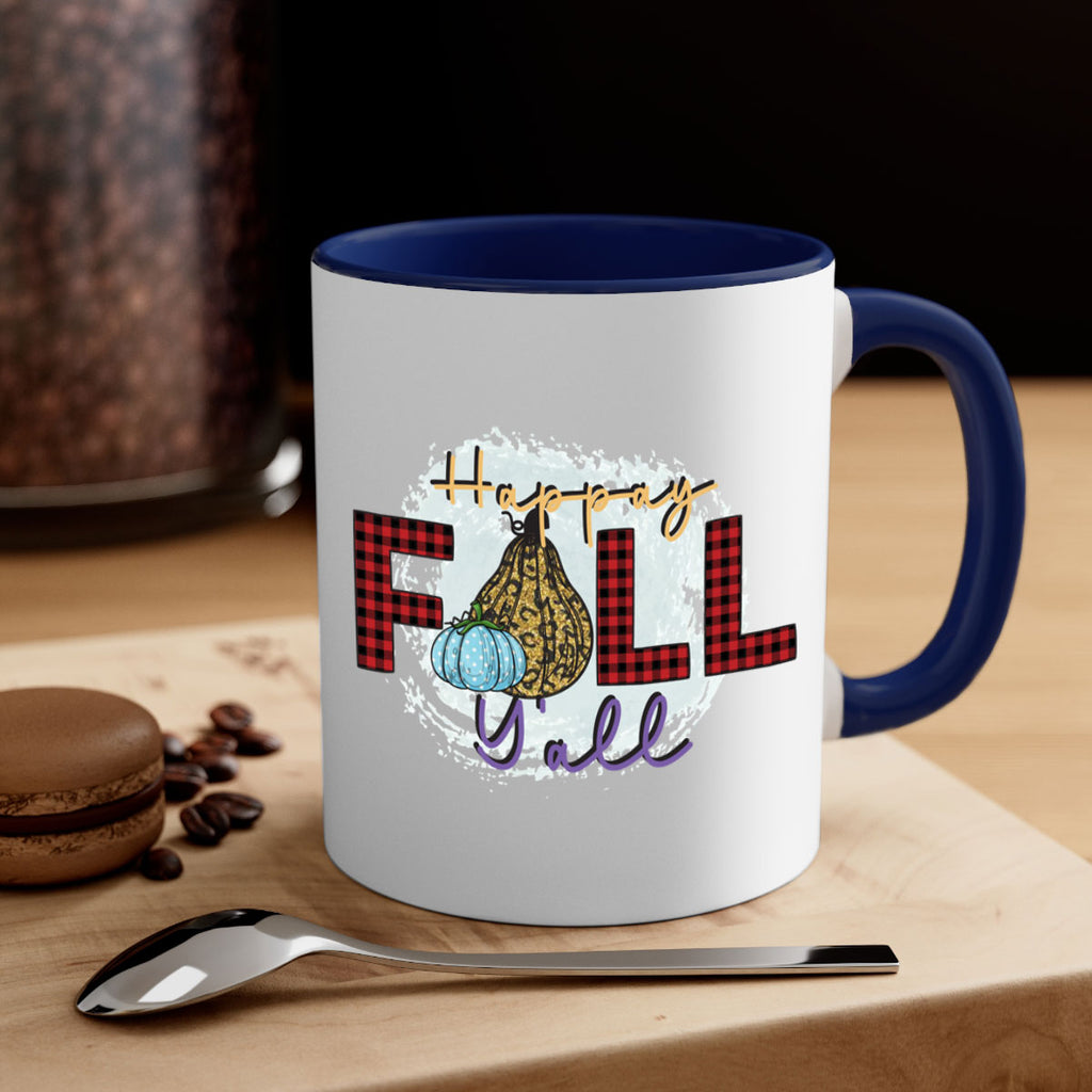 Happay Fall Y all 217#- fall-Mug / Coffee Cup