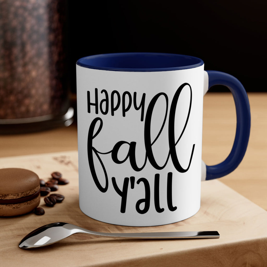Happy Fall Y all 224#- fall-Mug / Coffee Cup