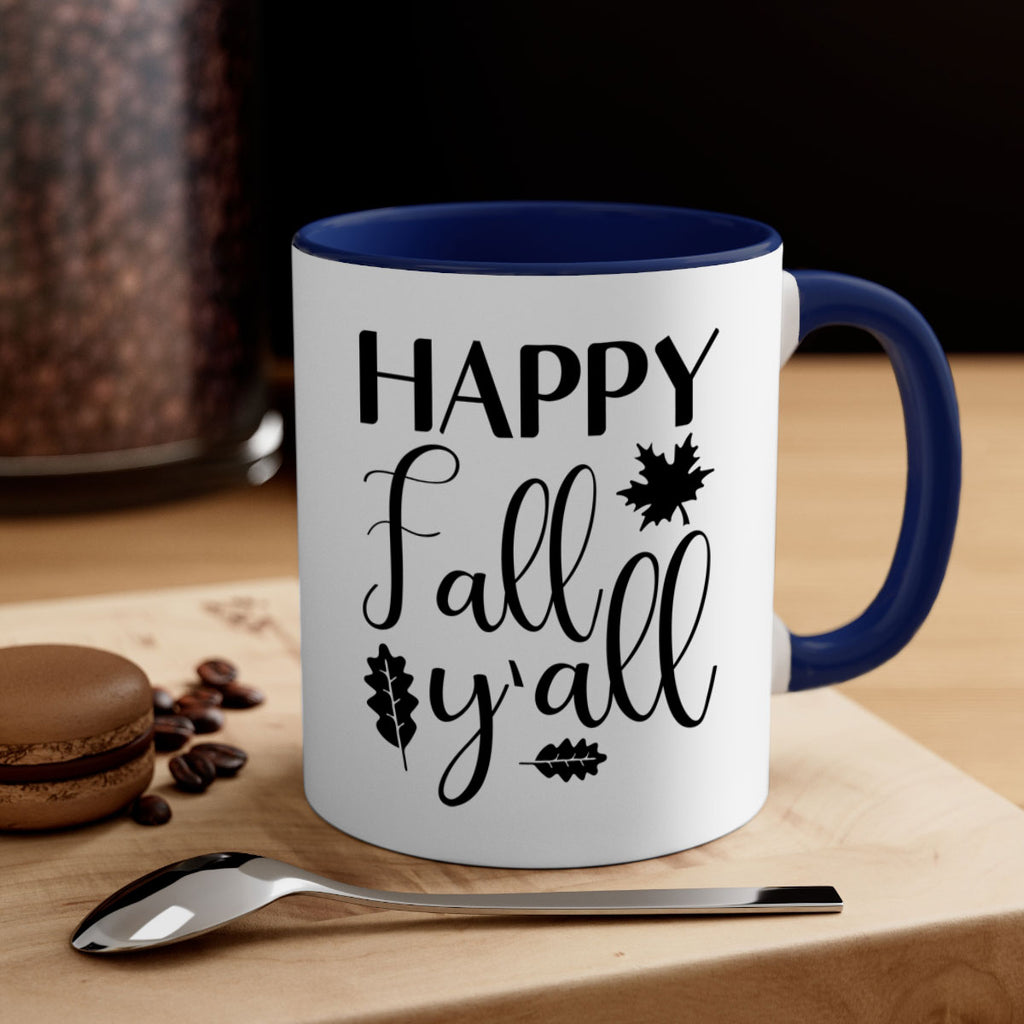 Happy Fall Y all 225#- fall-Mug / Coffee Cup