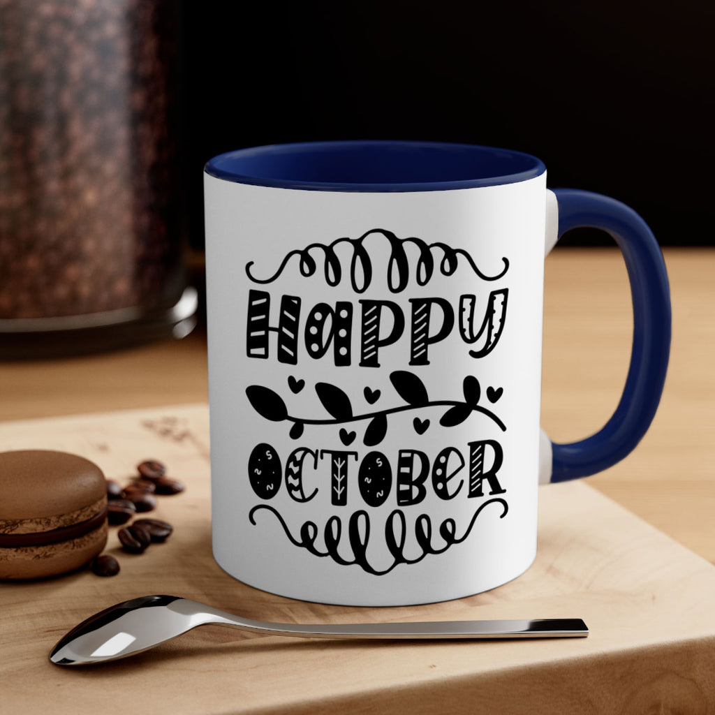 Happy October 239#- fall-Mug / Coffee Cup
