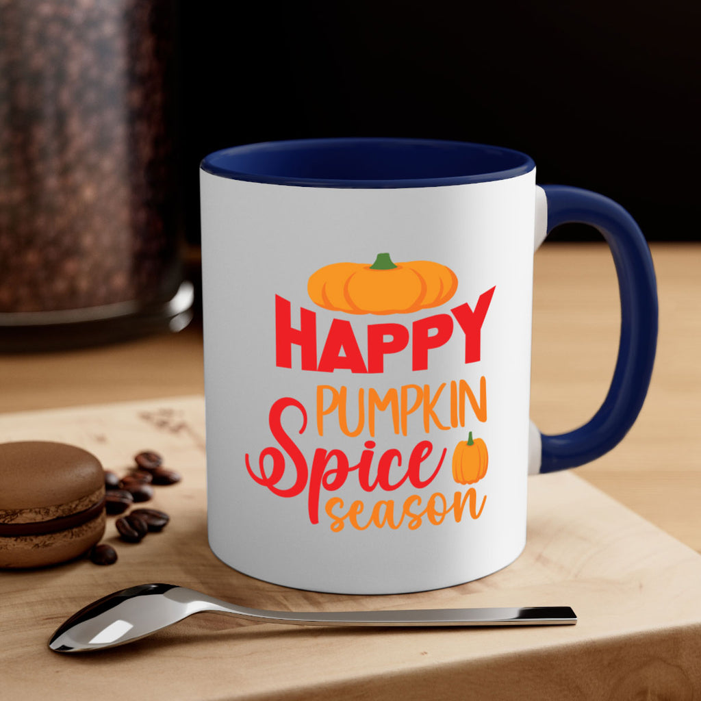 HappyPumpkinSpiceSeason 259#- fall-Mug / Coffee Cup