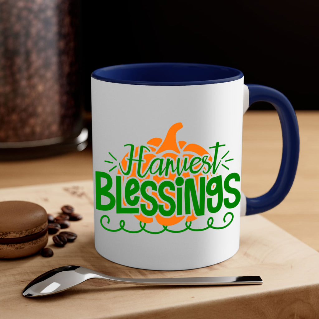 Harvest Blessings 265#- fall-Mug / Coffee Cup