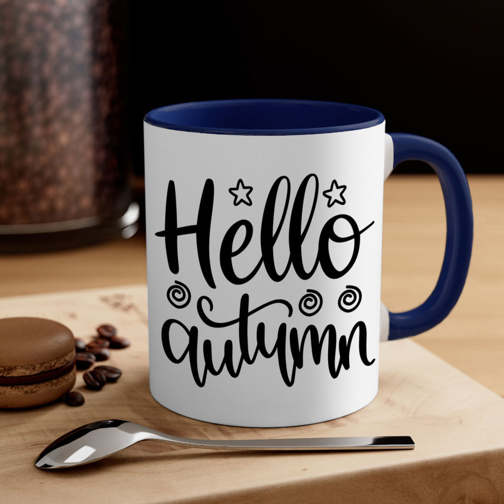 Hello Autumn 270#- fall-Mug / Coffee Cup