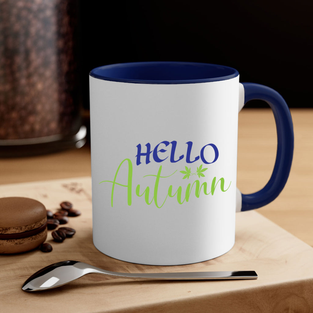 Hello Autumn 271#- fall-Mug / Coffee Cup