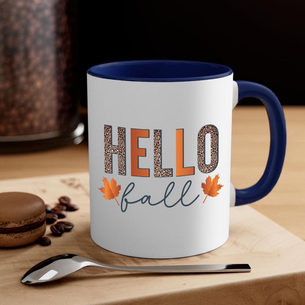 Hello Fall 272#- fall-Mug / Coffee Cup