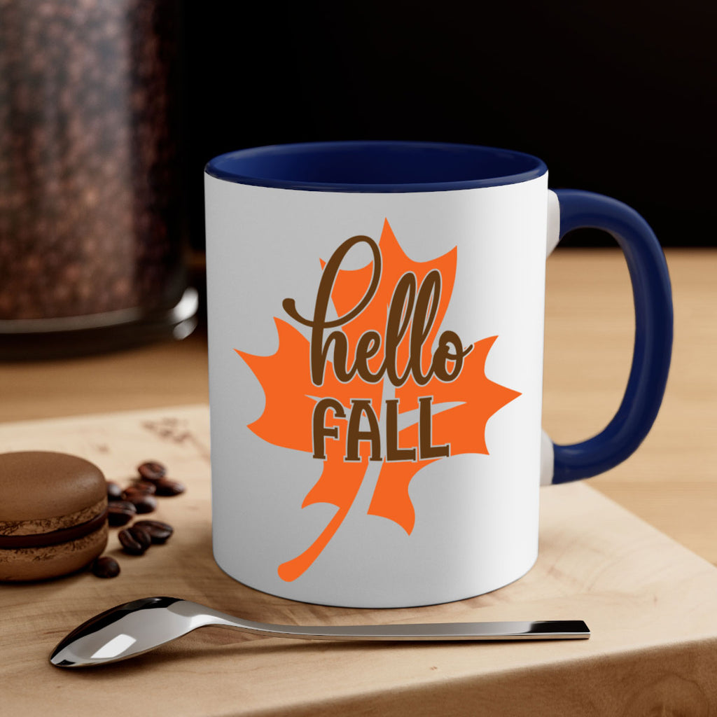 Hello Fall 273#- fall-Mug / Coffee Cup