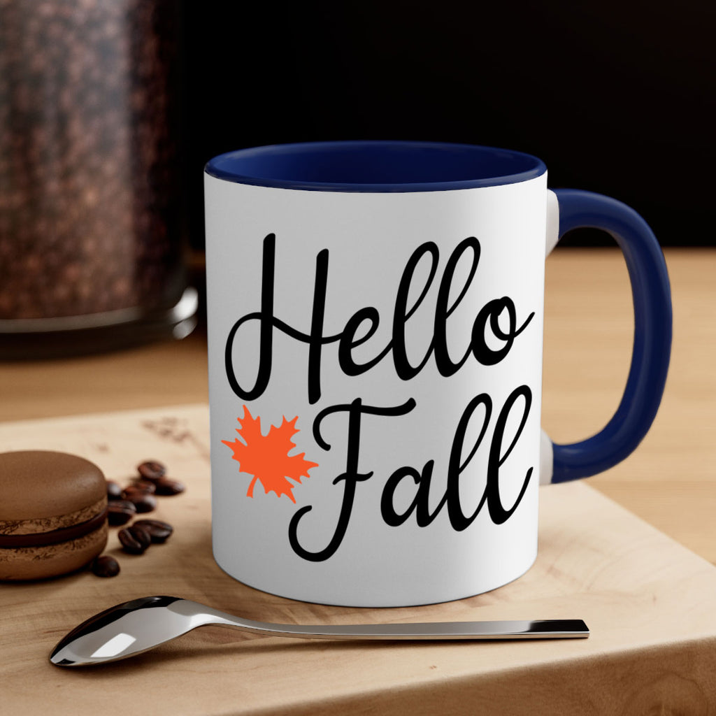 Hello Fall 274#- fall-Mug / Coffee Cup